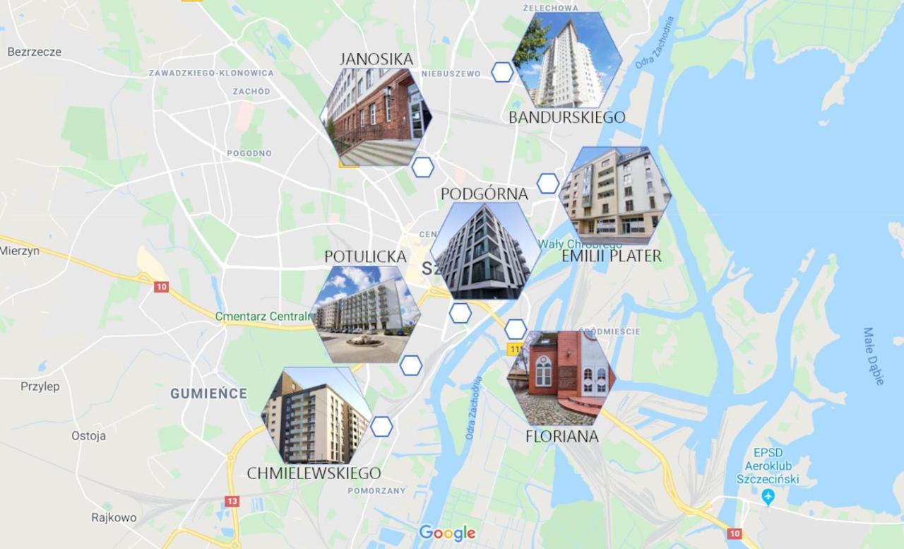 Apartments In - Janosika Štetín Exteriér fotografie